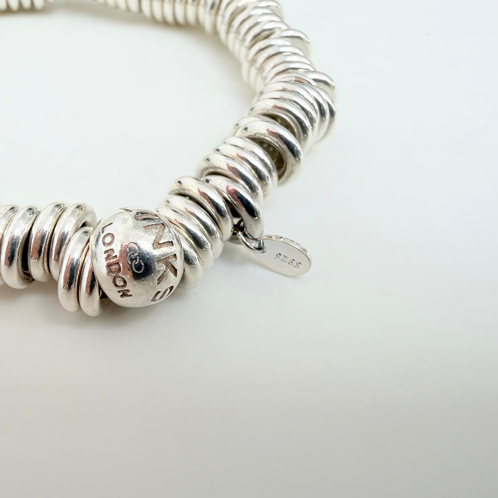 Vintage Links of London Silver Sweetie Bracelet Sterling Silver 925 18cm With Packaging