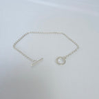 Links Of London Sterling Silver 925 T-bar Bracelet 7 Inches