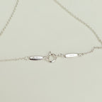 Authentic Tiffany & Co. Elsa Peretti Small Eternal Circle Sterling Silver 925 Necklace With Packaging 16 Inches
