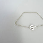 Links Of London Sterling Silver 925 T-bar Bracelet 7 Inches