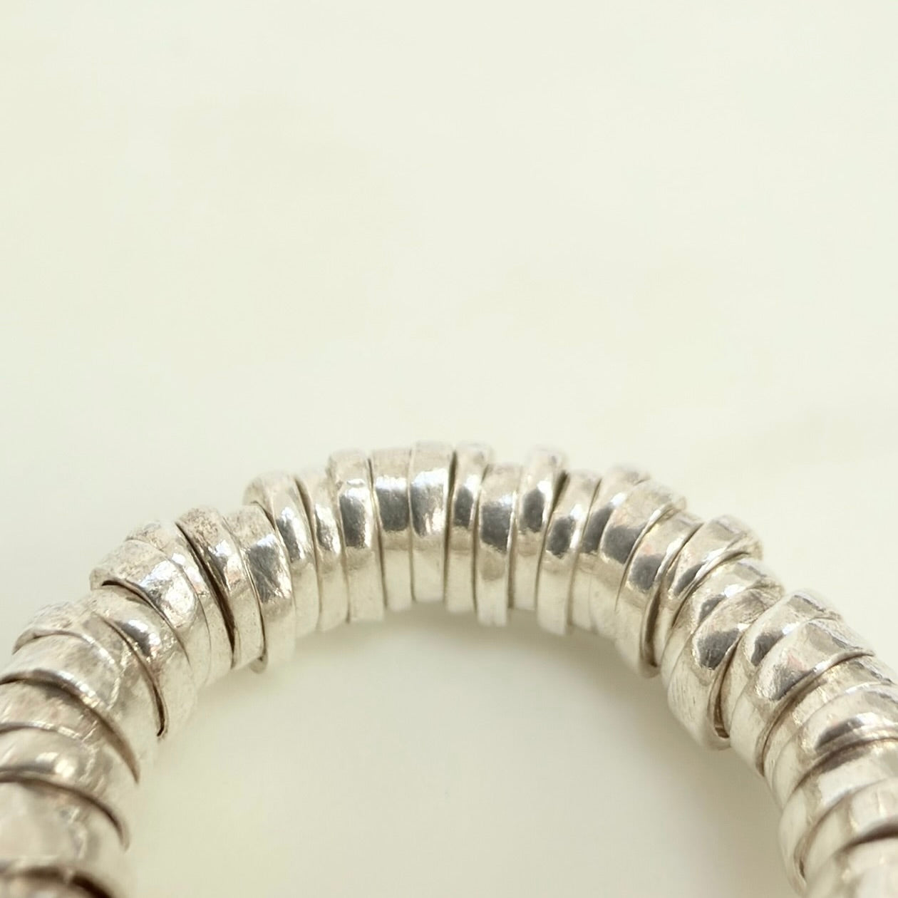Links Of London Sweetie Rings Sterling Silver 925 Elasticated Adjustable Size N, 54mm