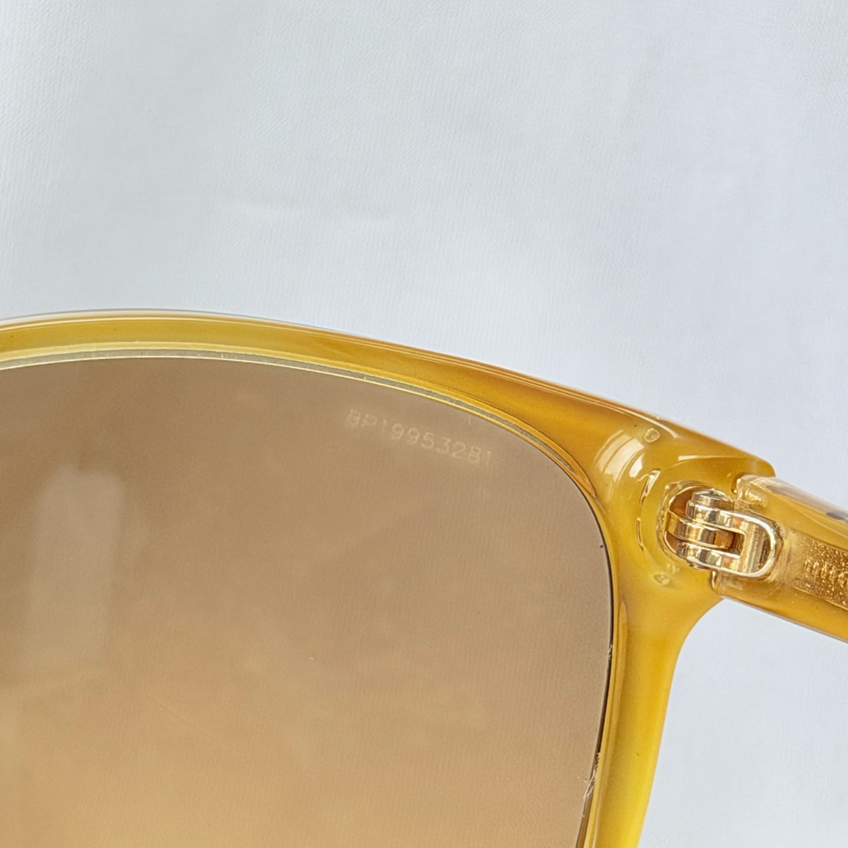 Prada Cat Eye Square Metal Corners Women's Sunglasses Brown Tortoiseshell SPR 01O