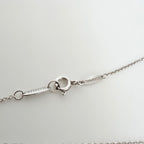 Tiffany & Co. Elsa Peretti 925 Sterling Silver Standard/Medium Teardrop Pendant Necklace With Packaging
