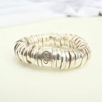 Links Of London Sweetie Rings Sterling Silver 925 Elasticated Adjustable Size N, 54mm