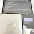 Gucci Butterfly Stud Sterling Silver 925 Women's Earrings With Packaging