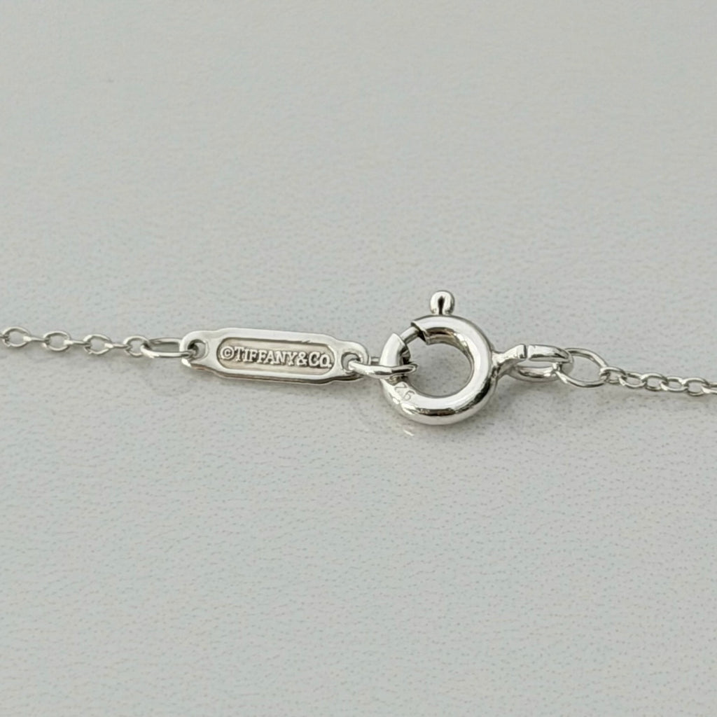 Tiffany & Co. Return to Tiffany Medium Heart Women’s Necklace Silver 925 Sterling 19 inches