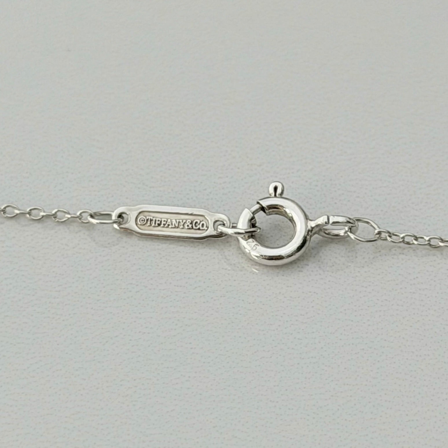 Tiffany & Co. Return to Tiffany Medium Heart Women’s Necklace Silver 925 Sterling 19 inches