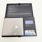 Tiffany & Co. Return to Mini Double Blue Heart Women's Necklace 16 Inches Sterling Silver 925