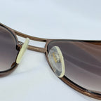 Prada Pilot Bronze Gold Brown tortoiseshell Women’s Designer Sunglasses With Case