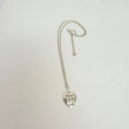 Gucci Blind for Love Heart Pendant 925 Sterling Silver Women's Necklace 18-20 inches With Packaging