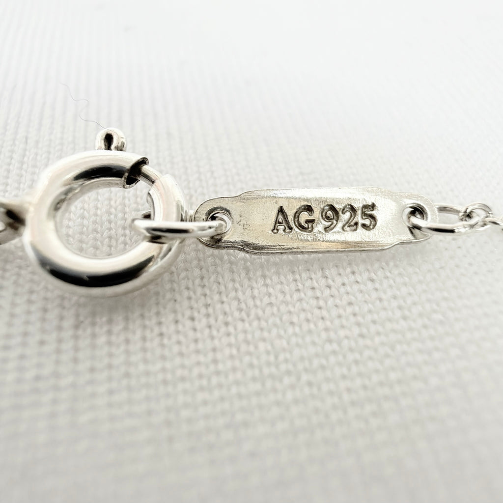 Tiffany & Co. Return to Tiffany Small Heart Necklace 925 Sterling Silver 18 Inches With Packaging
