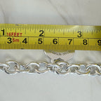 Authentic Tiffany & Co. Sterling Silver 925 Medium Heart Pendant Choker Necklace With Pouch 15 inches