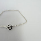 Links Of London Sterling Silver 925 T-bar Bracelet 7 Inches