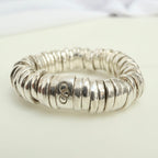 Links Of London Sweetie Rings Sterling Silver 925 Elasticated Adjustable Size N, 54mm