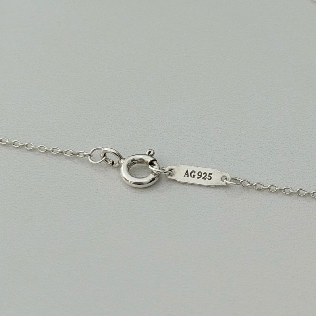 Tiffany & Co. Return to Tiffany Medium Heart Women’s Necklace Silver 925 Sterling 19 inches