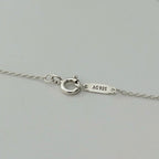 Tiffany & Co. Return to Tiffany Medium Heart Women’s Necklace Silver 925 Sterling 19 inches