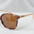 Prada Cat Eye Square Metal Corners Women's Sunglasses Pink Tortoiseshell SPR 01O polarised