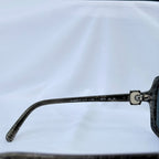 CHANEL Black/Grey Frame Gradient Tint Oversize CC Sunglasses-5174 With case