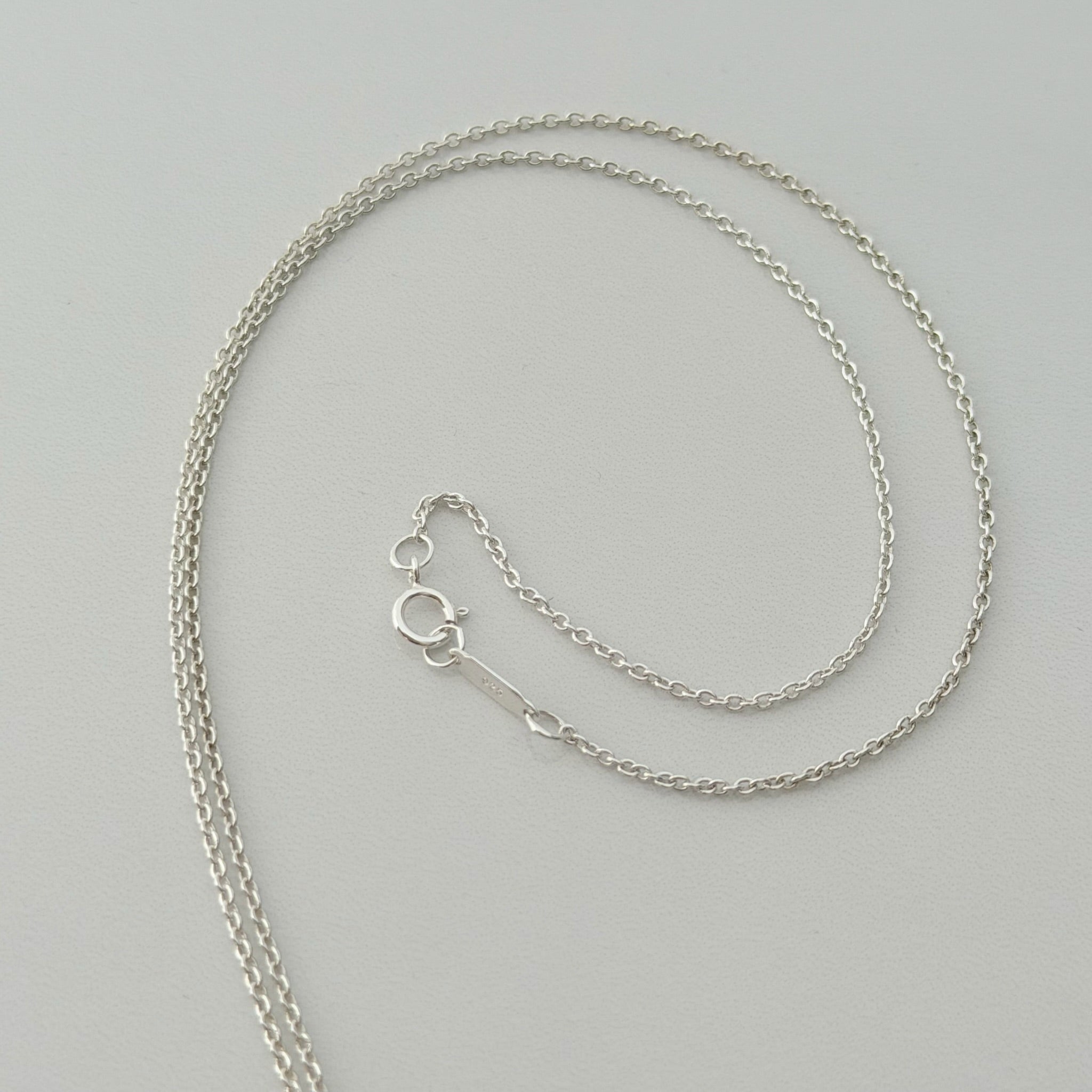 Tiffany & Co. Elsa Peretti Spain Sterling Silver 925 Small Open Heart Pendant Necklace 18 Inches