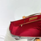 Louis Vuitton Vernis Patent Leather Black Reade MM Tote Bag Redyed Restored