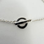Links Of London Sterling Silver 925 T-bar Bracelet 7 Inches