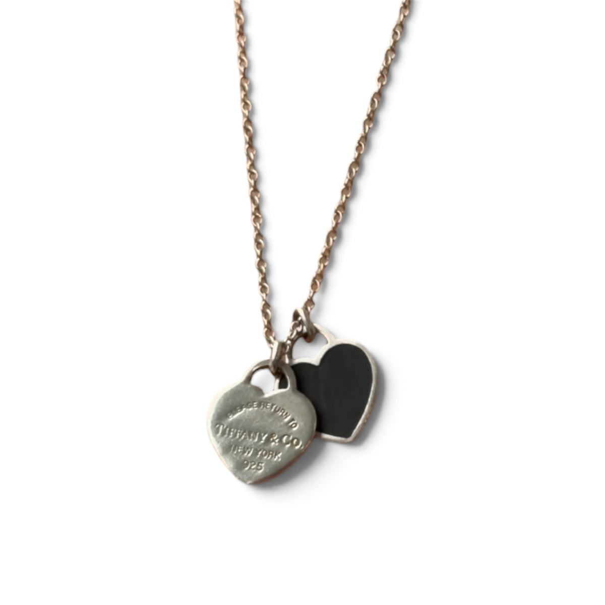 Tiffany&Co. Mini Heart Enamel Colour Change, Clean & Polish (black)
