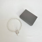 Gucci Swirl Stripe Boule Popcorn Bracelet Toggle Sterling Silver 925 Women 19cm