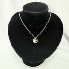 Gucci GG Marmont Sterling Silver 925 Necklace 38/42cm With Packaging