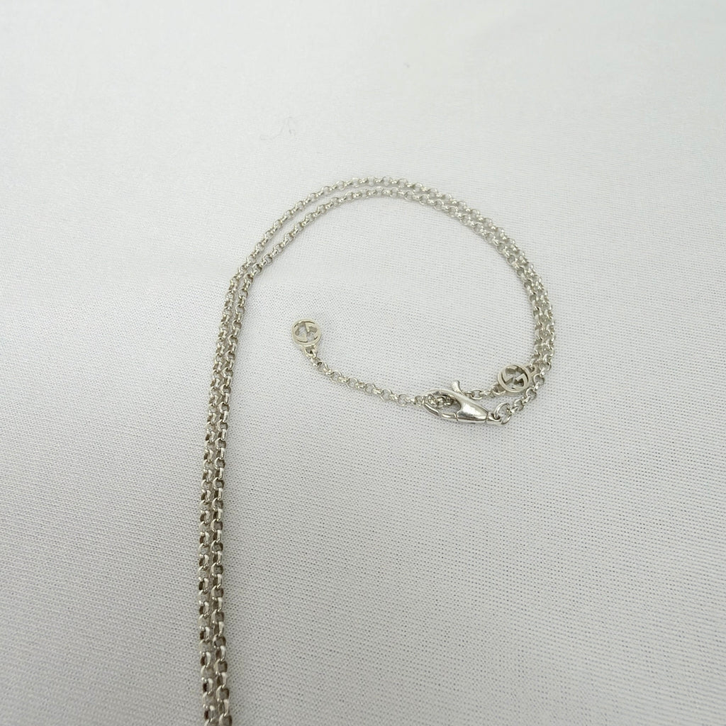 Gucci GG Marmont Sterling Silver 925 Necklace 38/42cm With Packaging